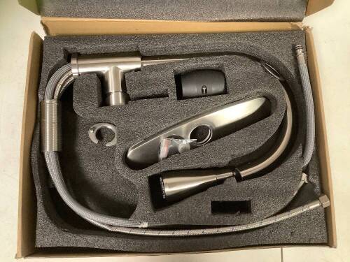 Stainless Steel Kitchen Faucet w/ Pull Down Sprayer - Lot 264