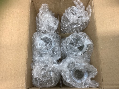 12pk Glass Vases - Lot 288