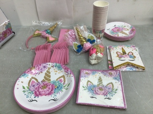 Unicorn Party Supply Kit - Lot 401