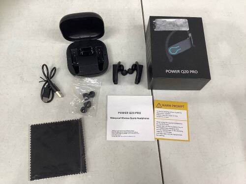 Power Q20 Pro Earbuds - Lot 409