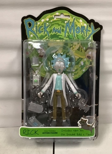 Rick and Morty 5" Rick Action Figure - Lot 431