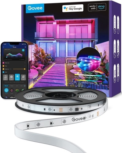 Govee RGBIC Outdoor LED Strip Lights, Works, Appears New - Lot 452