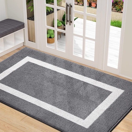 OLANLY Indoor Door Mat, 35x59 - Lot 459