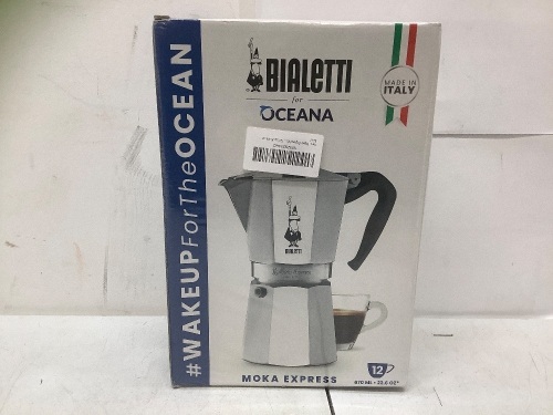 Bialetti, Moka Express, 12 Cup, Sealed, New - Lot 514