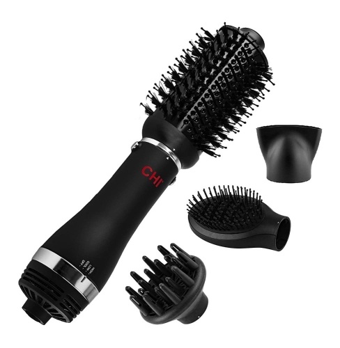 CHI Volumizer 4-in-1 Blowout Brush, Powers Up, New - Lot 540