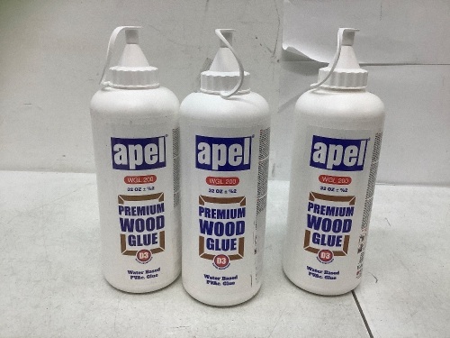 Lot of (3) Bottles of Wood Glue - Lot 544