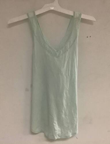 Womens Lace Panel Cross Back Tank Top, Size XS - Lot 176