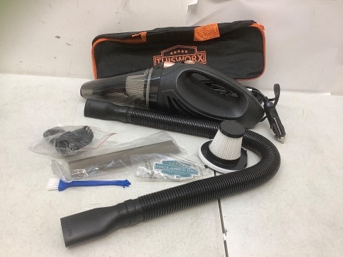 ThisWorks, Corded Car Vaccum Cleaner w/ Accessory Kit, Untested, Appears New - Lot 63
