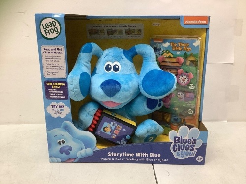Leap Frog, Blue's Clues & You! Storytime W/ Blue, Tested & Works, New - Lot 79