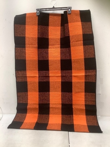 Checkered Rug - Lot 196