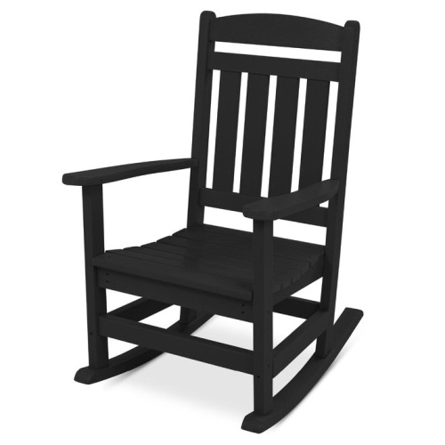 All-Weather Indoor Outdoor Porch Rocking Chair w/ 300lb Weight Capacity - Lot 142