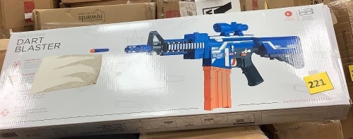 Kids Soft Foam Dart Blaster - Lot 221