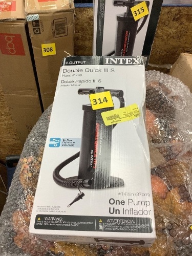 Intex Double Quick III S Hand Pump - Lot 314