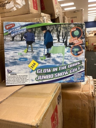 Glow in the Dark Jumbo Snow Golf - Lot 334