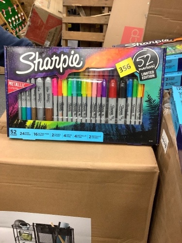 Limited Edition Sharpie 52 Markers - Lot 356