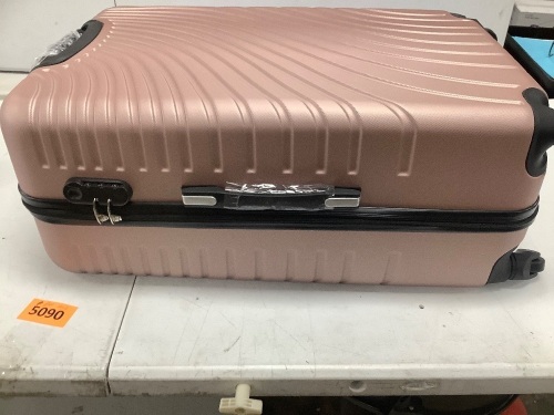 Set of 3 Pink Suitcases - Lot 5090