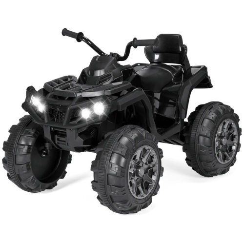 12V Kids Ride-On 4-Wheeler Quad ATV Car w/ 3.7mph Max, Bluetooth, Headlights - Lot 5267