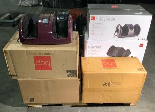 Pallet of Foot Massagers - Items May Be Incomplete or Broken - Lot 54