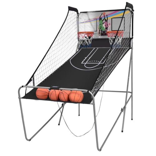 Indoor Double Electronic Basketball Game with 4 Balls - Lot 115