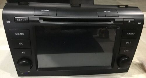 7" Car Stereo for 2004-2009 Mazda 3 - Untested - Lot 120