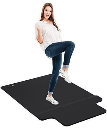 Anti-Fatigue Office Chair Mat - Black - Lot 226