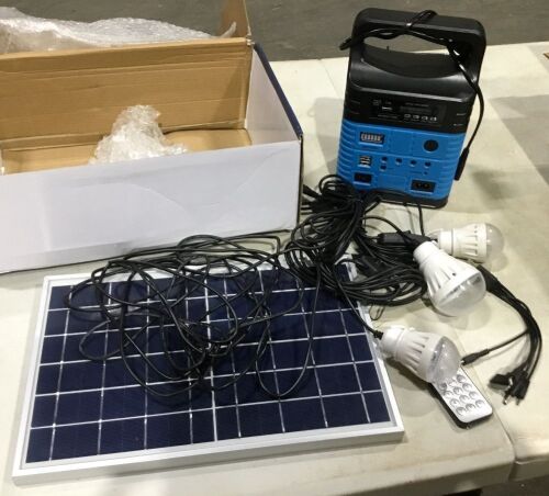 Portable Solar Generator - Lot 244