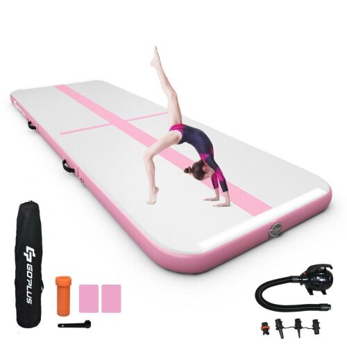 13' Inflatable Gymnastics Tumbling Mat With Pump - Lot 522