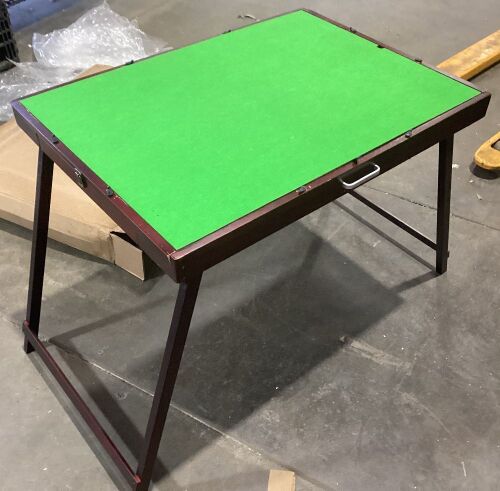 Wooden Jigsaw Puzzle Table - Damaged - Lot 534