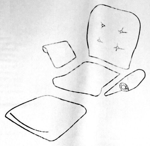 Patio Chair Cushion Assembly - Lot 600