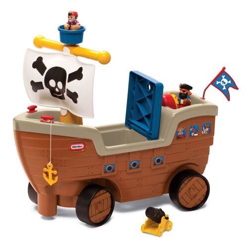 Little Tikes Play 'n Scoot Pirate Ship - Lot 643