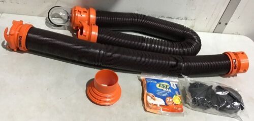 RhinoFLEX 20' Sewer Hose Kit - Lot 645