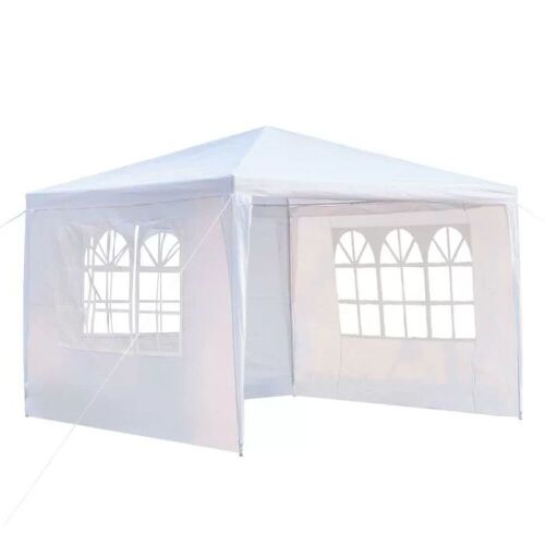 10'x10' Outdoor Canopy Tent - White - Lot 694