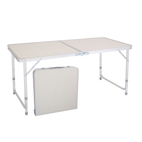 Aluminum Height-Adjustable Folding Table - Lot 681