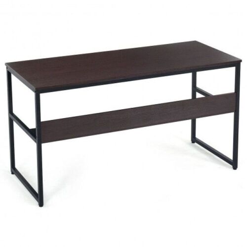 55" Computer Desk Writing Table with Bookshelf - Lot 68