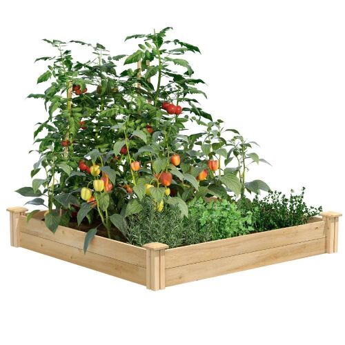 Raised Garden Bed 4'x4'x7" - Lot 989
