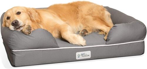 4" Waterproof Memory Foam Dog Bed for Medium and Large Dogs - Lot 1172