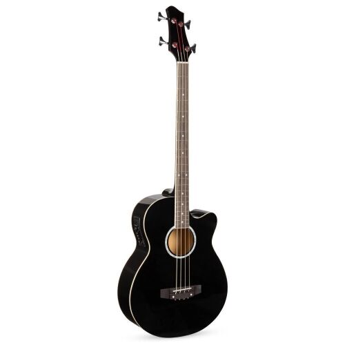 Acoustic Electric Bass Guitar w/ Equalizer, Truss Rod - Lot 196