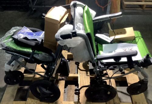 Lot of (2) Electric Wheelchairs - Only One Powers On - Lot 239