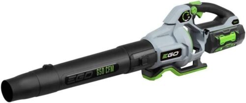 EGO Power+ 650 CFM Variable-Speed 56V Lithium-ion Cordless Leaf Blower 5.0Ah with Battery and Charger - Lot 33