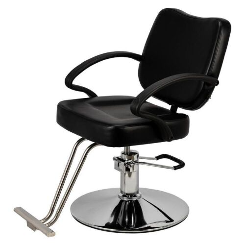 Salon Barber Chair - Black - Lot 139
