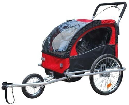 Bike Trailer - Red/Black - Lot 188