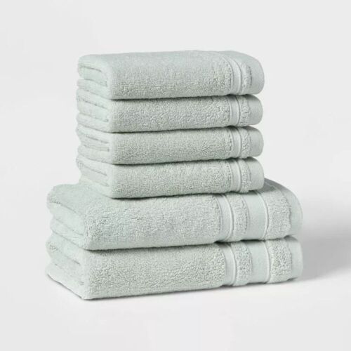 Lot of (2) Bath Towel Sets - Green - Lot 844
