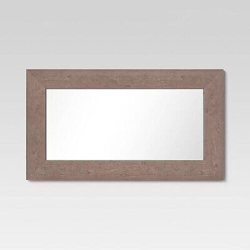 20"x36" Wall Mirror - Walnut - Lot 200