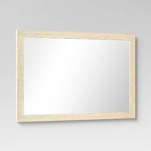 24"x36" Wall Mirror - Natural Wood Finish - Lot 275