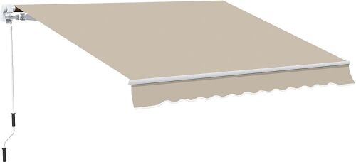 12'x10' Rectractable Awning - Tan - Lot 342