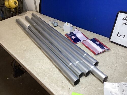 20' Aluminum Flag Pole - Lot 314