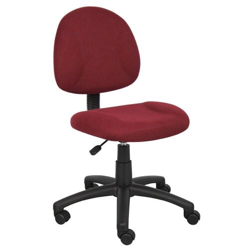 Boss Fabric Task Chair - Burgundy - Lot 447