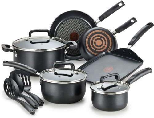 T-fal Signature 12-Piece Cookware Set - Lot 497