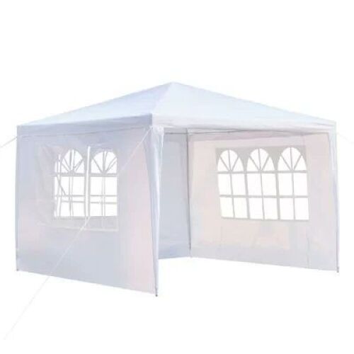 10'x10' Outdoor Canopy Tent - White - Lot 466