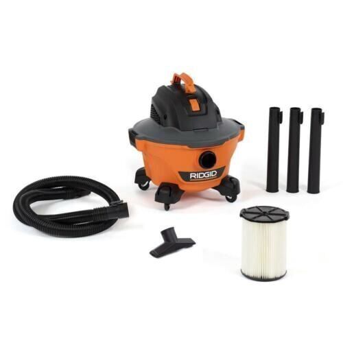 Rigid 6-Gallon Wet/Dry Vacuum - Lot 716